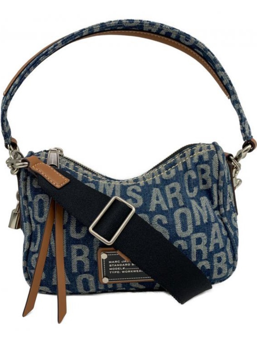 Marc Jacobs Small Drifter Monogram Denim Bag NWOT